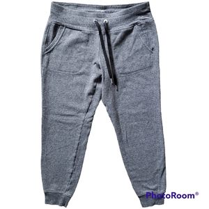 Calvin Klein Performance Womens Sweat Joggers Gray Drawstring Size Small